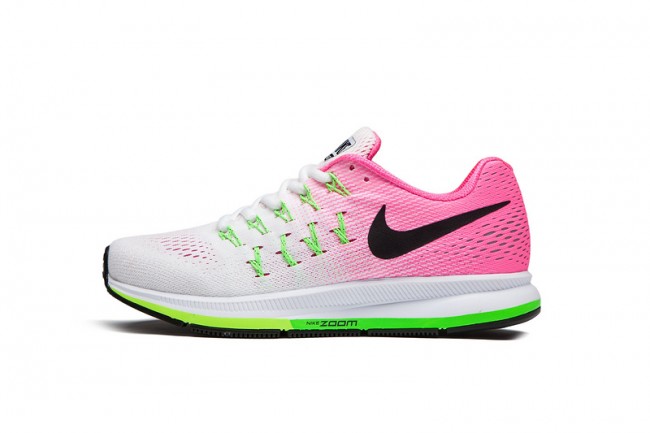 nike zoom blanche et rose