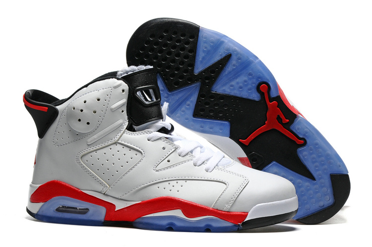 jordan retro 6 blanche