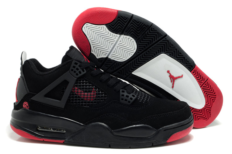 jordan retro 4 noir et rouge